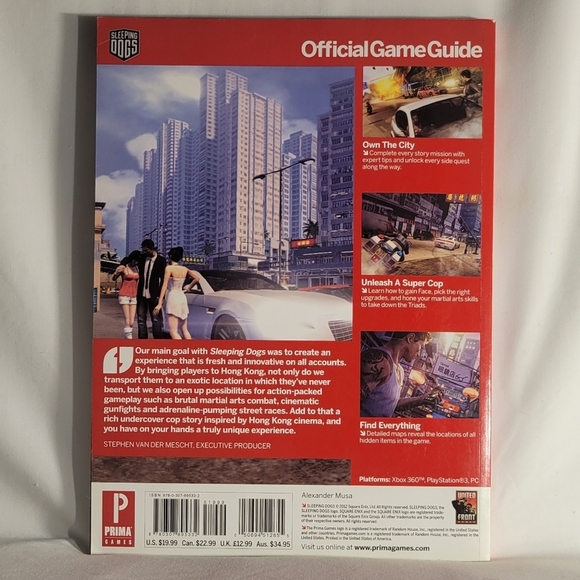 SLEEPING DOGS PRIMA OFFICIAL GAME GUIDE - Picture 2 of 2